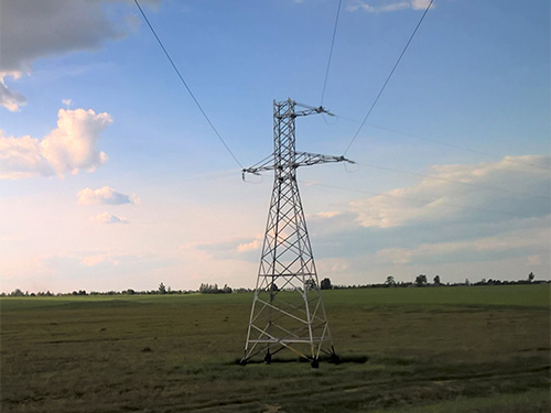Установка ЛЭП