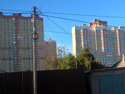 Установка опор ЛЭП